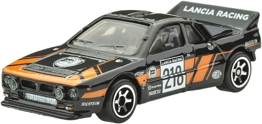 Hot Wheels Silver Series Rally Racers Lancia Rally/Rallye 037 5/5, 1:64 Scale Diecast Toy Vehicle