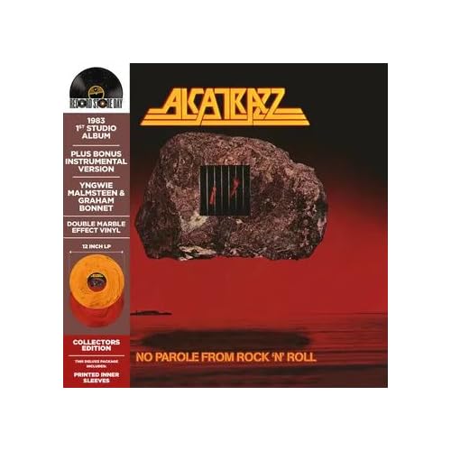 No Parole From Rock 'N' Roll - 2 Lp - Red/Black & Orange/Black Marble Vinyl