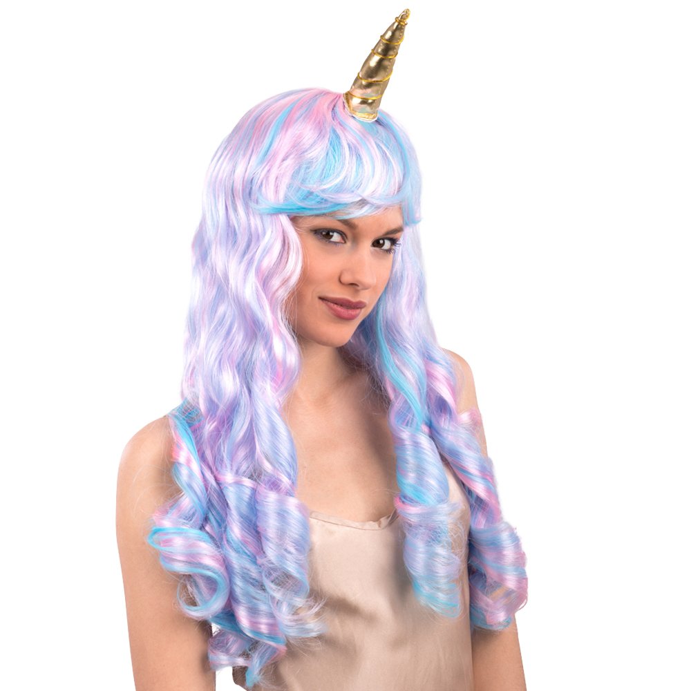Carnival Toys 2101: Parrucca Unicorno Pvc