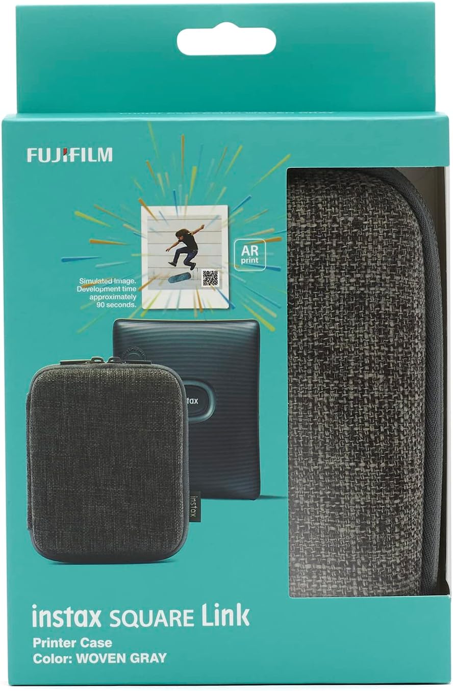 Fuji - Instax Square Link Printer Case – Woven Gray