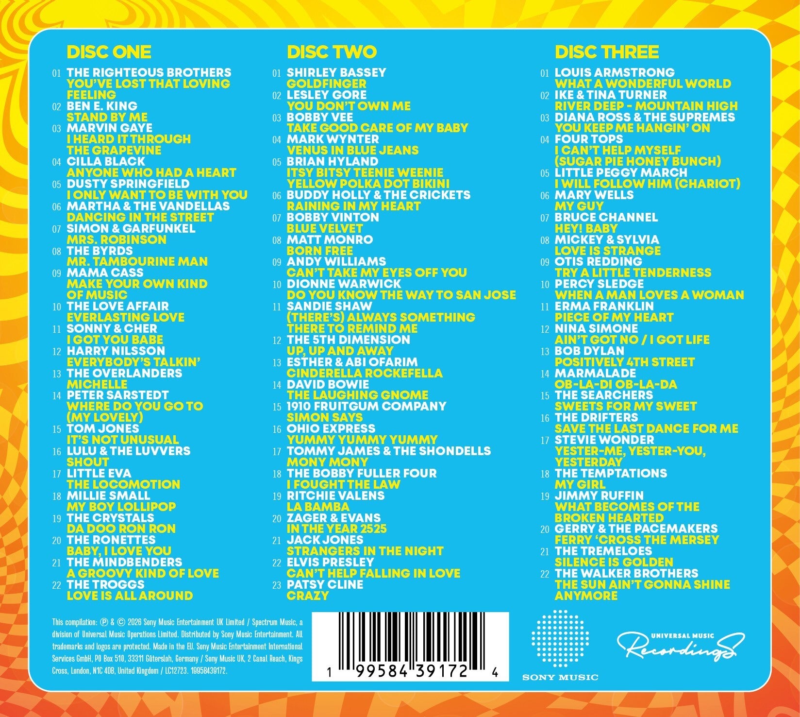 The Hits Album: 60s Car Songs