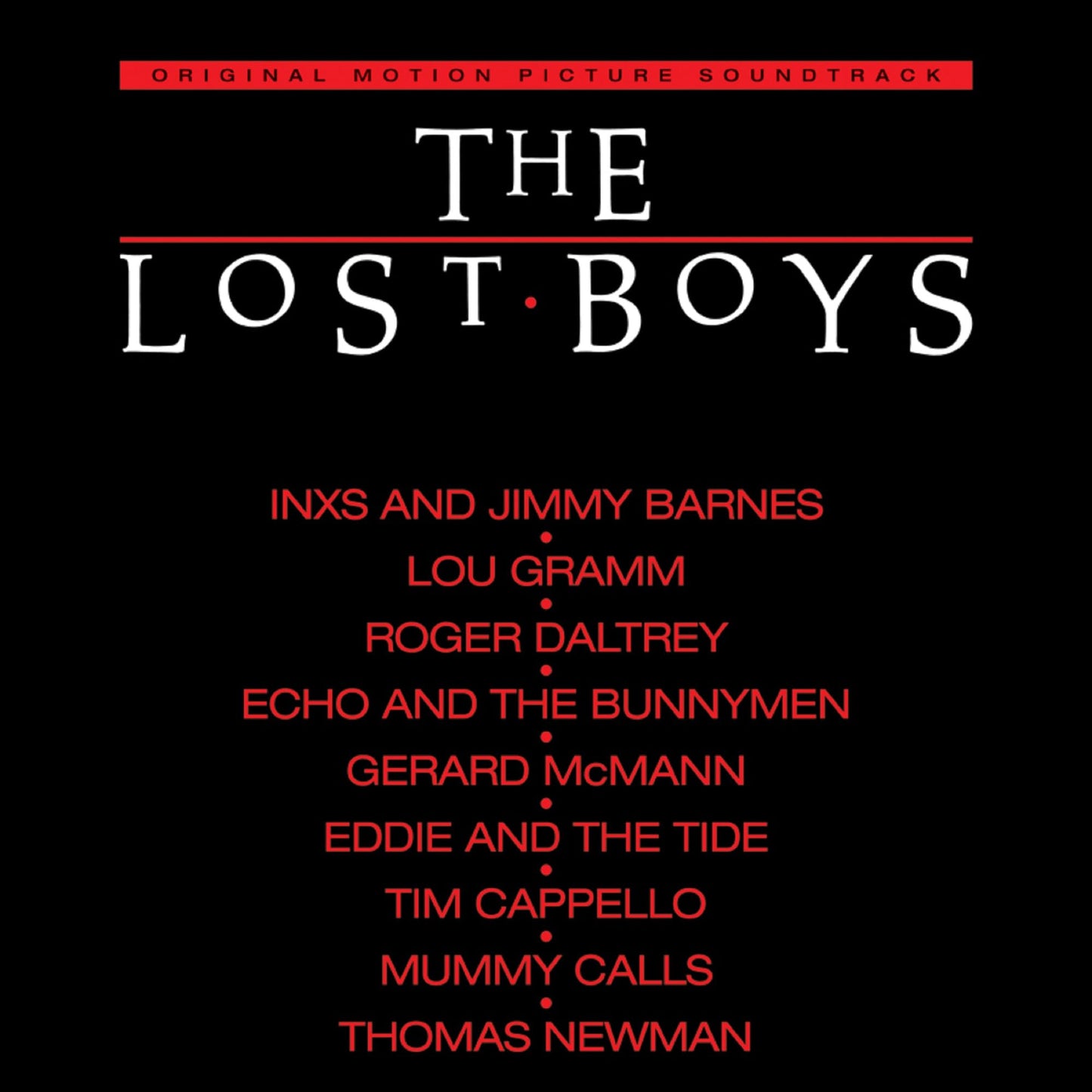 The Lost Boys Soundtrack Silver