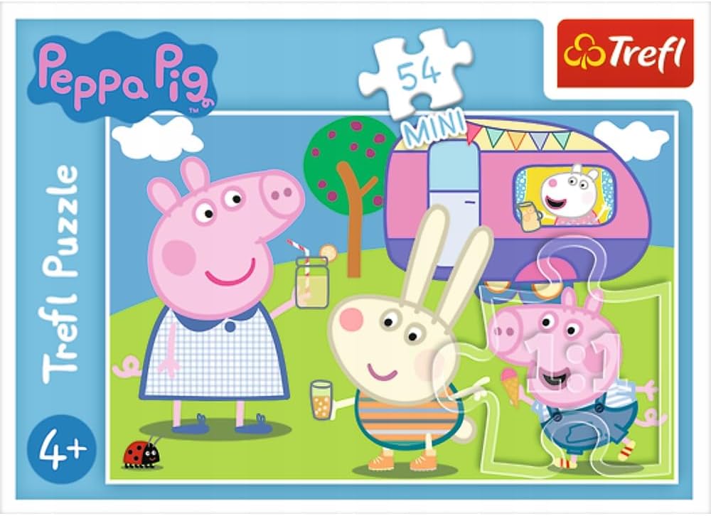 Mini Puzzel Peppa Pig - 54st.