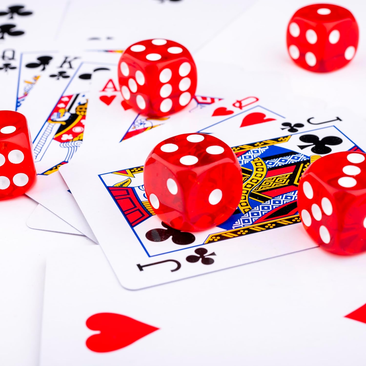 Pokerset in Zilveren Koffer - 500 chips 115gr.
