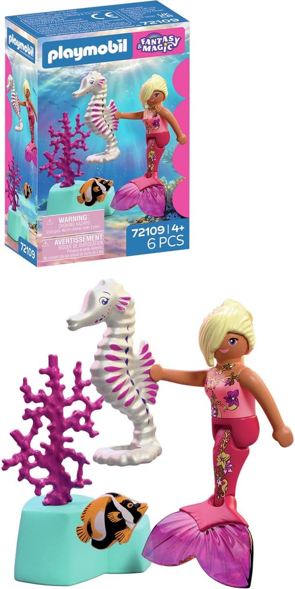 Playmobil Mermaid with Seahorse