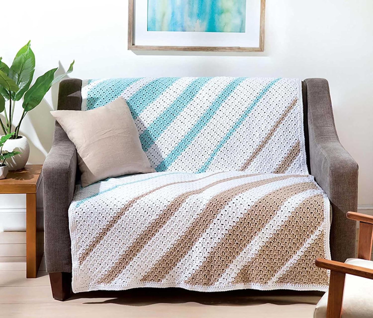 Modern Stitch Crochet: 8 Crochet Afghan & Pillow Projects for Modern Decor