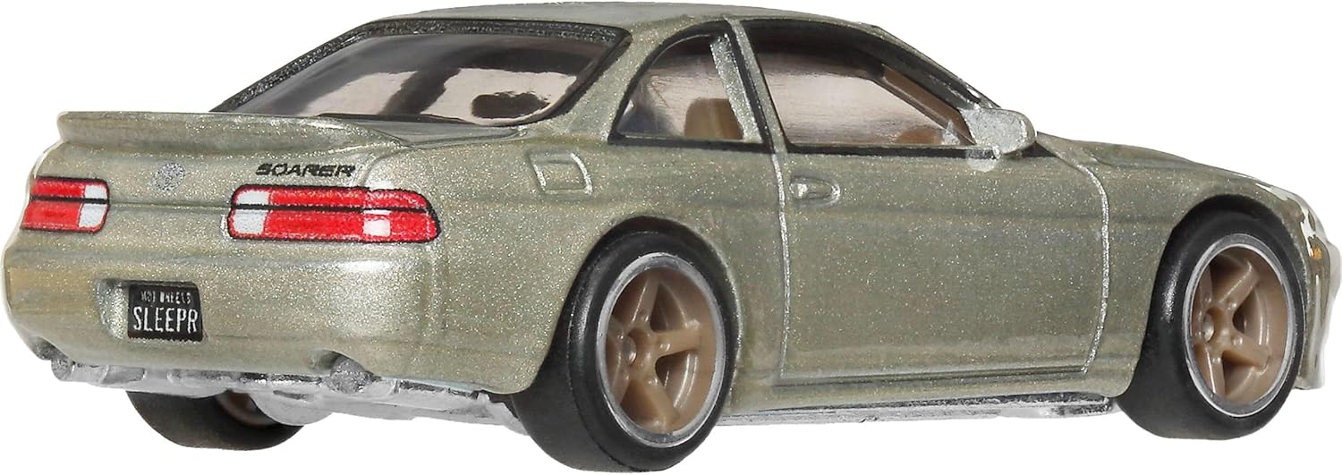 Hot Wheels Toyota Soarer Car Culture Vehicle, Premium 1:64 Scale Die-Cast Toy Car with Real Riders Tires & Metal/Metal Body & Chassis, JKF15