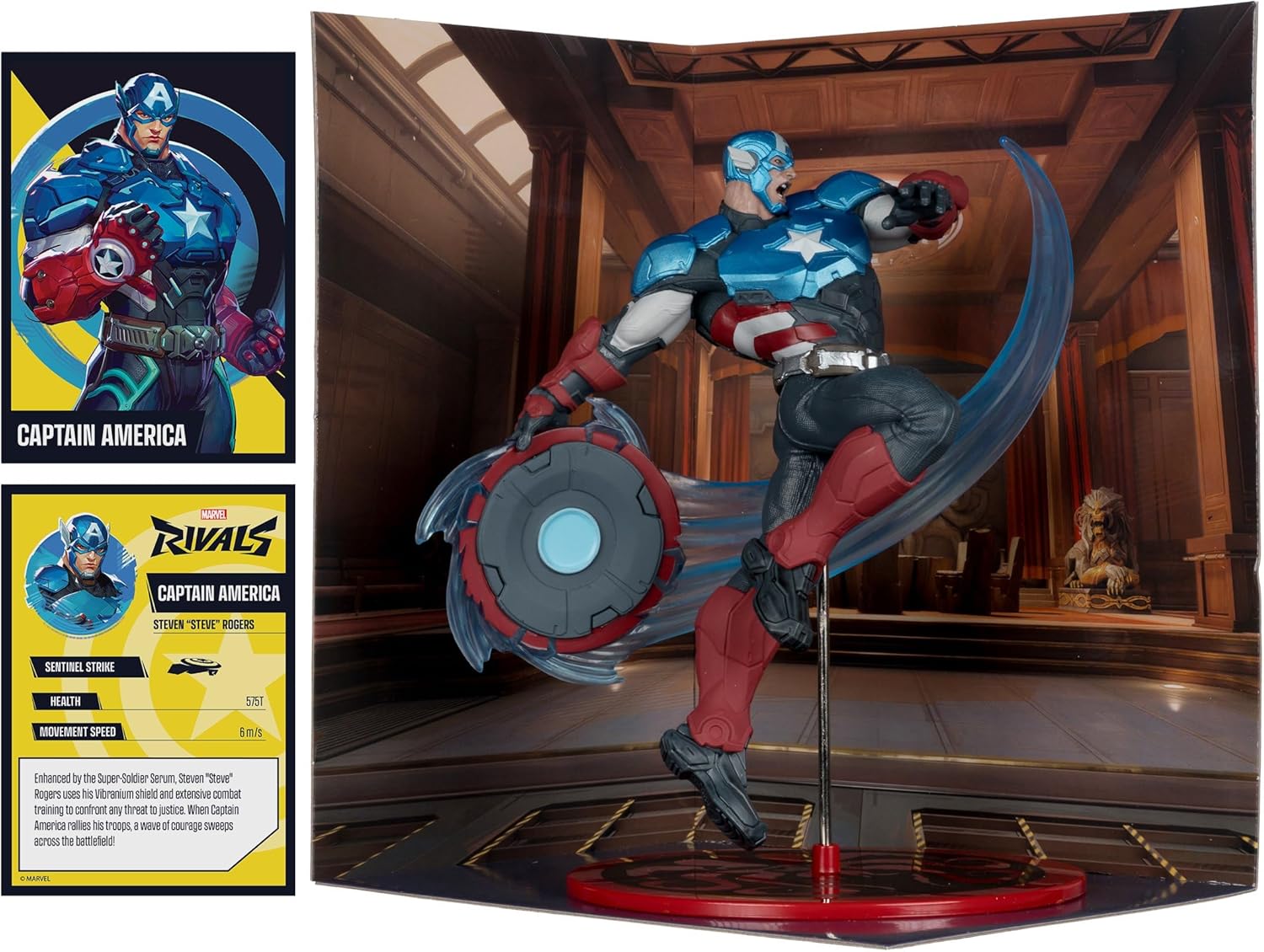 McFarlane-Marvel Rivals Captain America 1:10th Scale