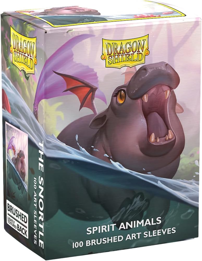 Dragon Shield | Brushed Art Sleeves | The Snortle | 100 CT - Smooth & Tough Premium TCG Sleeves | Compatible with Pokemon, Flesh & Blood, One Piece & Magic the Gathering