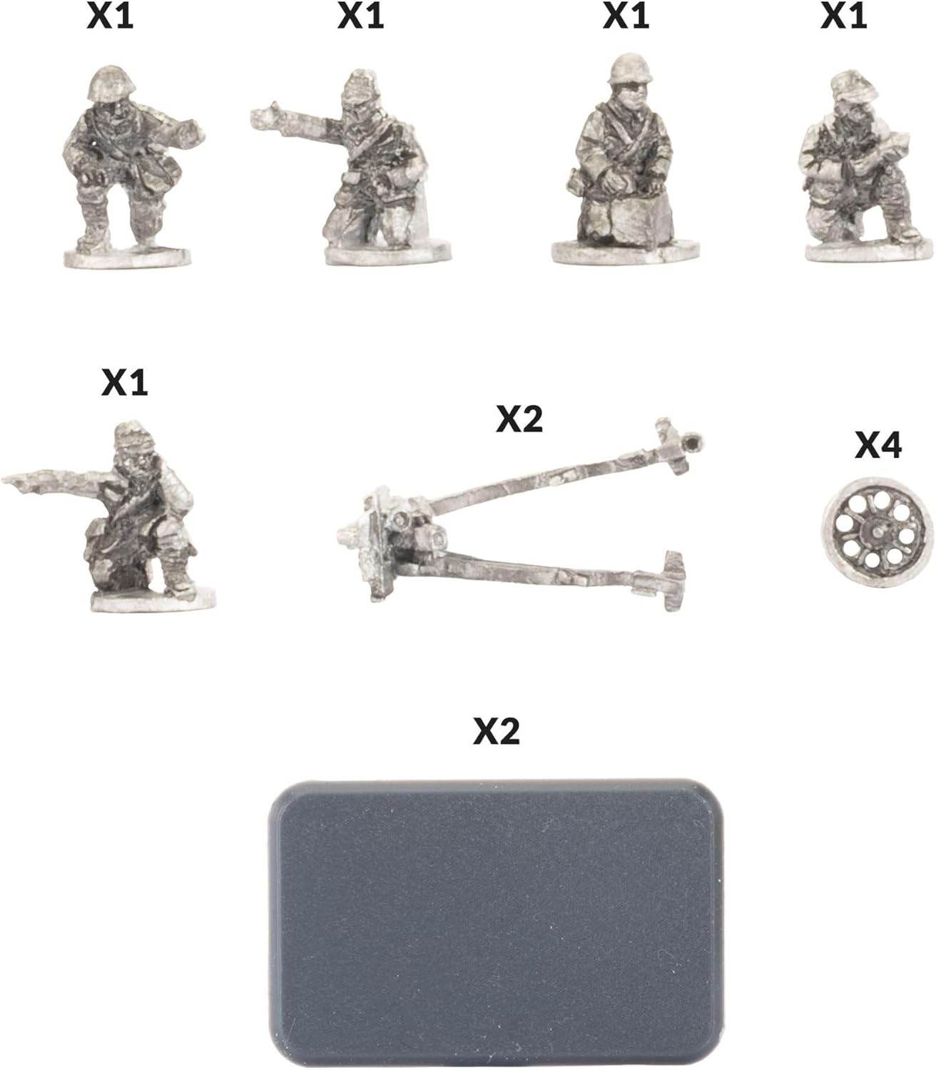 Battlefront Miniatures Flames of War Mid War Pacific Japanese 70mm Field Artillery Section