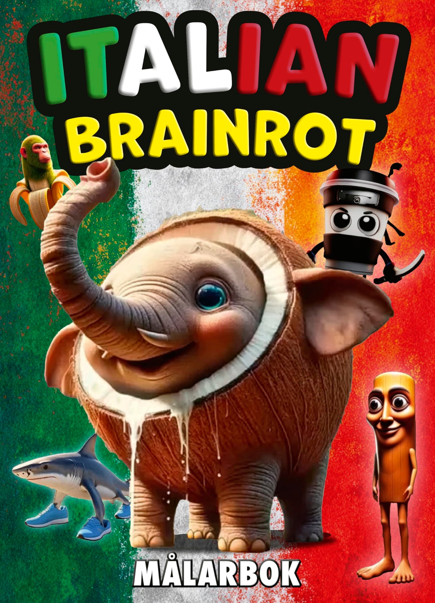 Roblox - Målarbok: Italian Brainrot (911593)