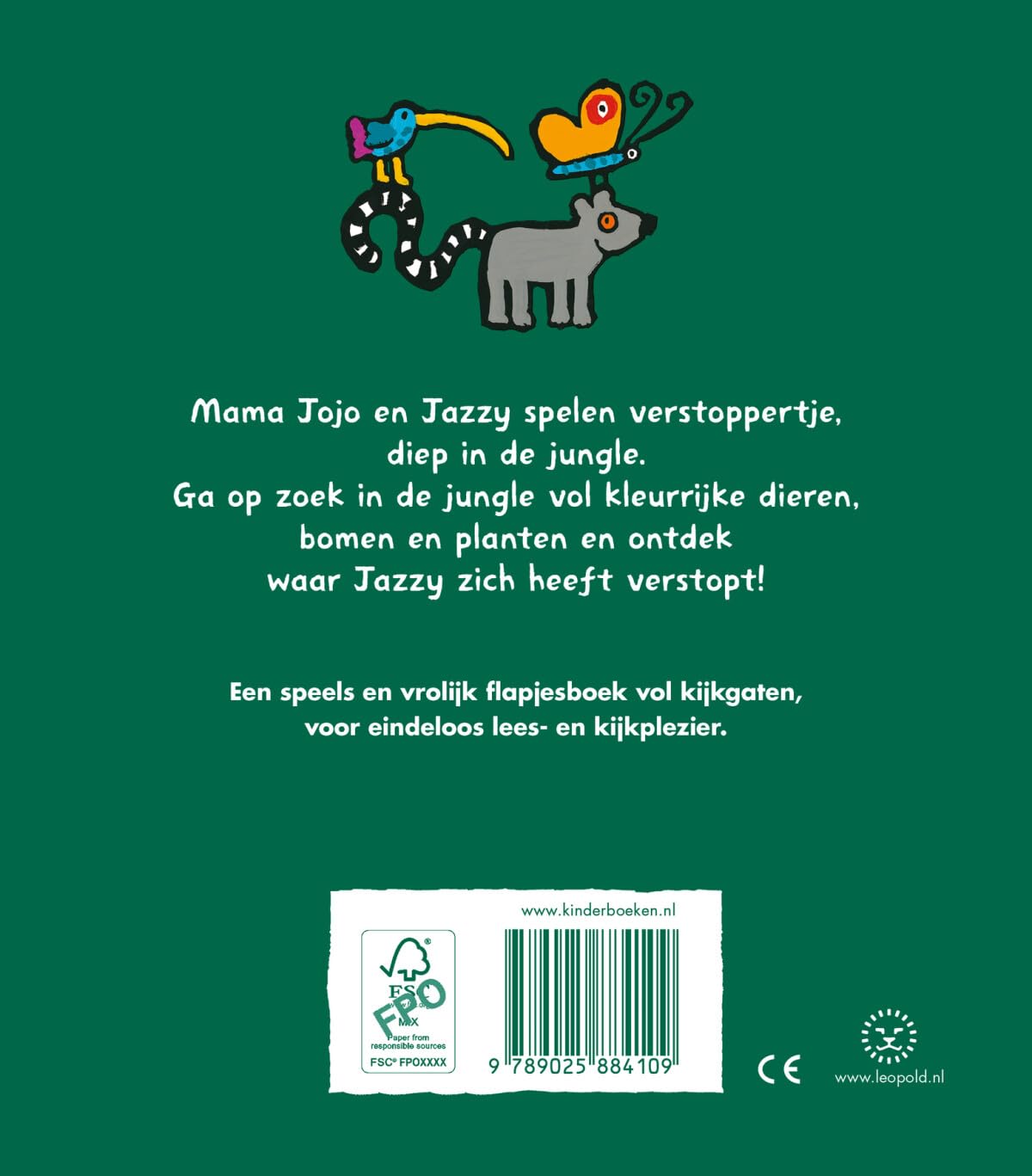 Jazzy in de Jungle Flapjesboek