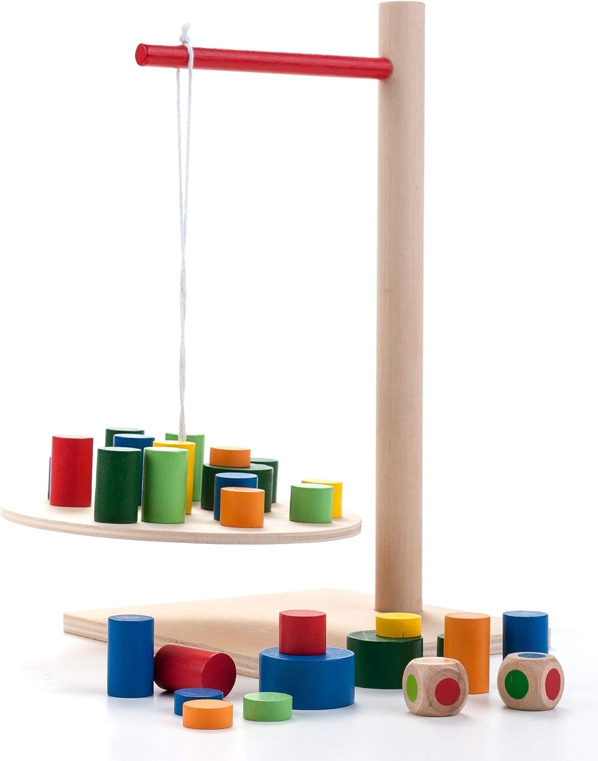 Houten Balans Weegschaal Spel