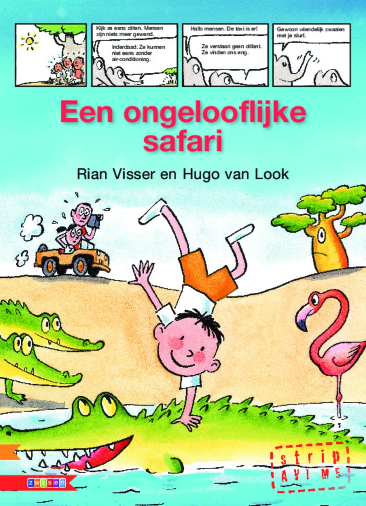 Een ongelooflijke safari - Stripboek