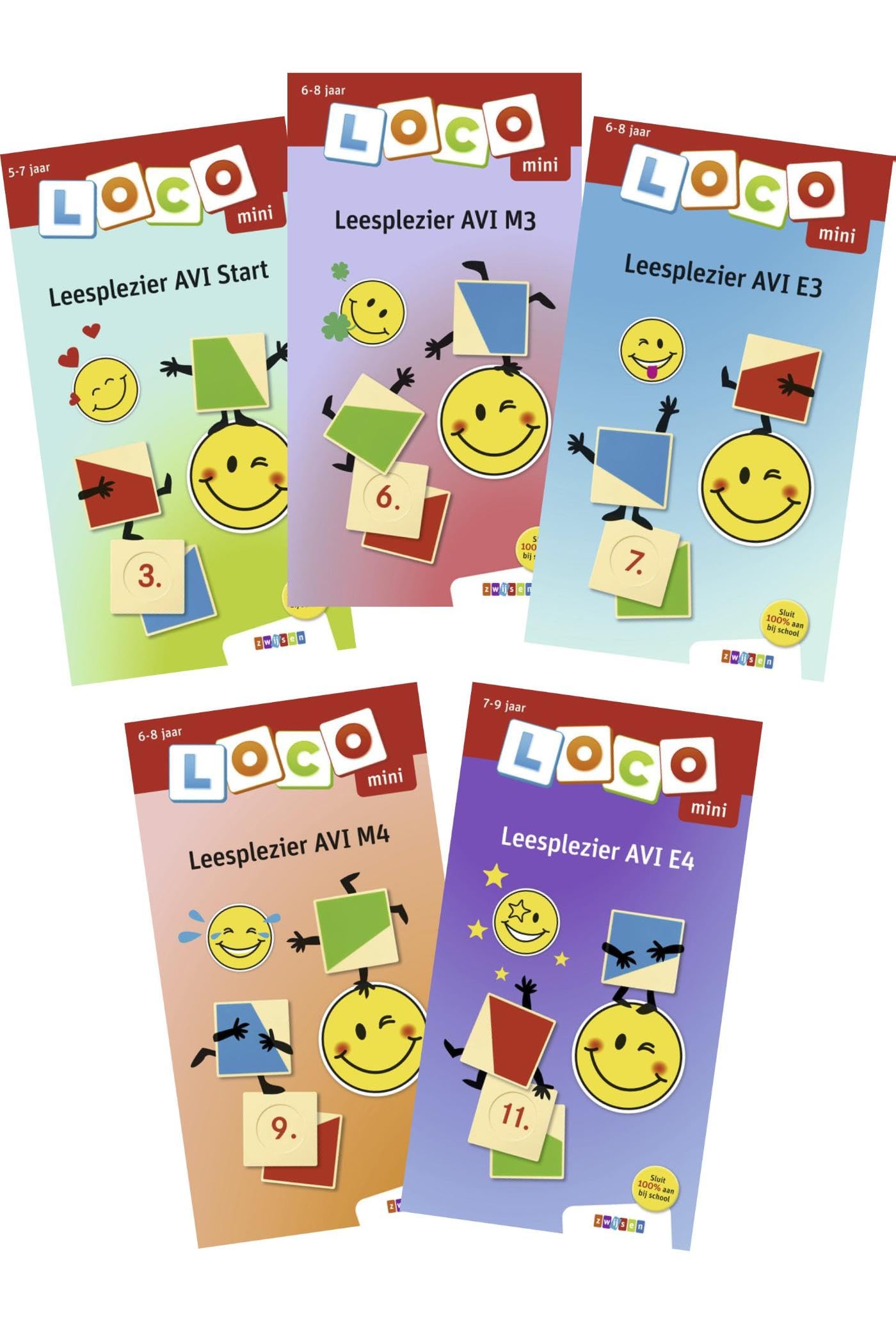 Loco mini pakket Leesplezier (5 boekjes