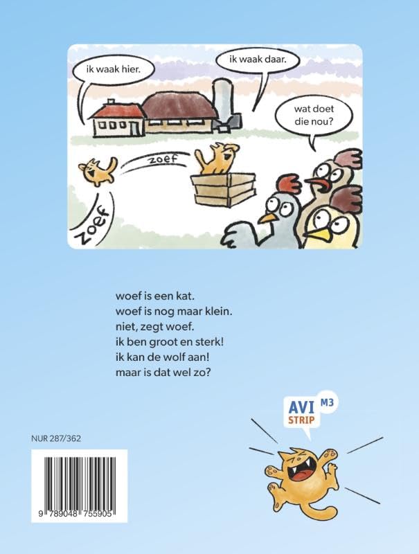 woef waakt - AVI Start Stripboek