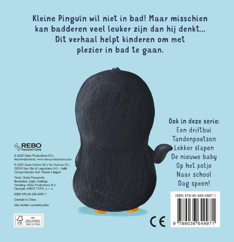 Badtijd - Stap voor stap Kartonboekje