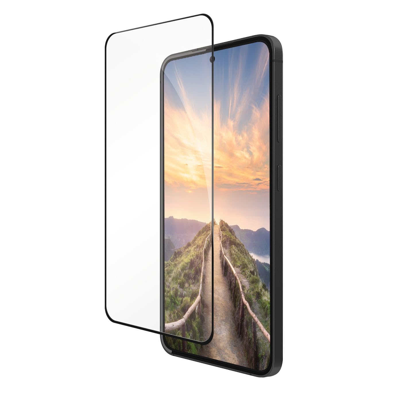 dbramante1928 Eco-shield Screen Protector for Mobile Phone Black Frame for Samsung Galaxy A36
