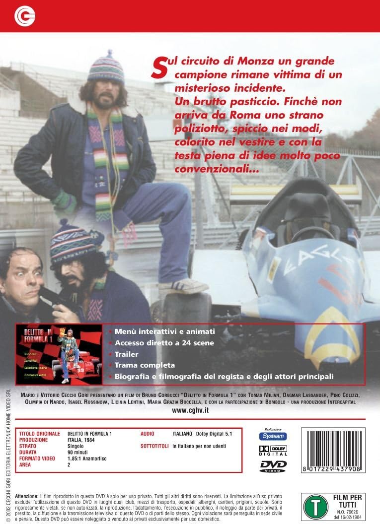 Delitto in Formula 1