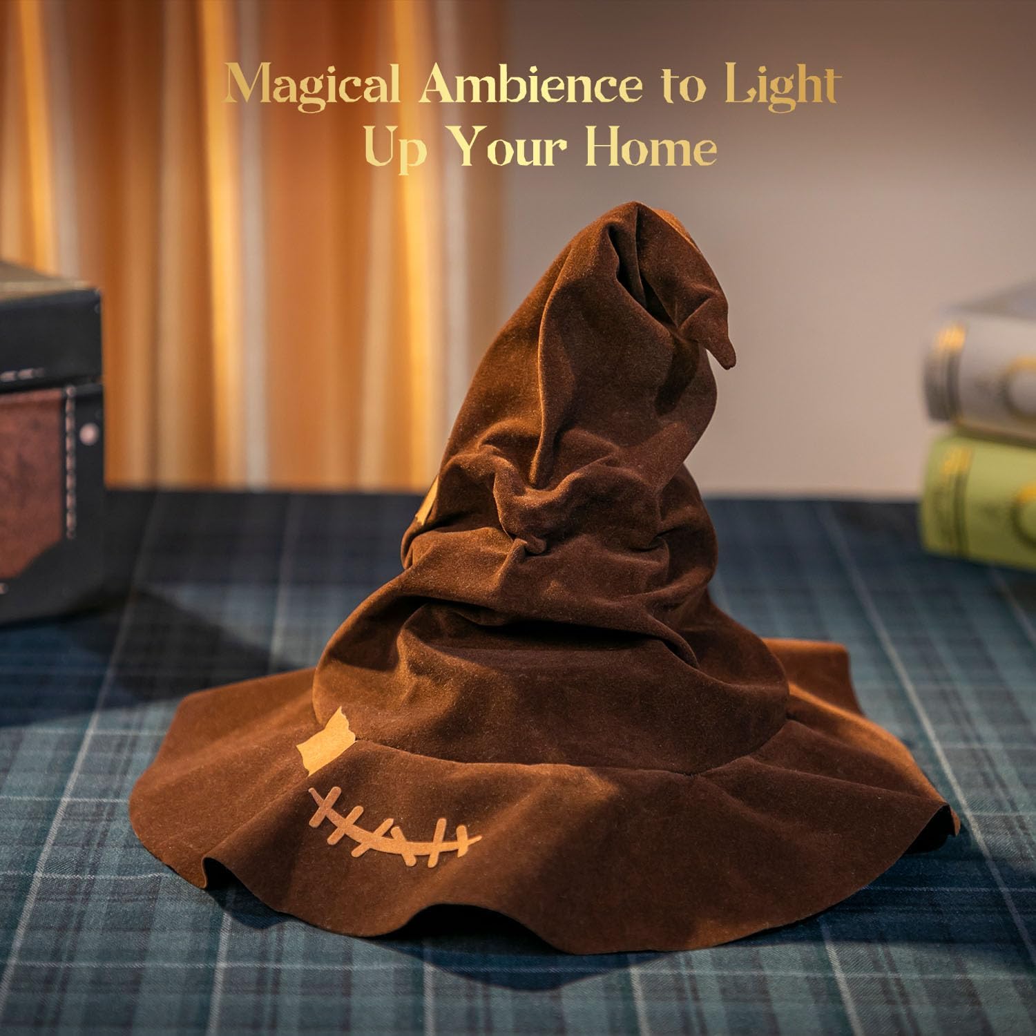 PUREMIND Harry Potter Cappello Parlante Puzzle 3D in Legno - Modello Ufficiale con Voce & Tesa Mobile - Regalo da Collezione per Fan