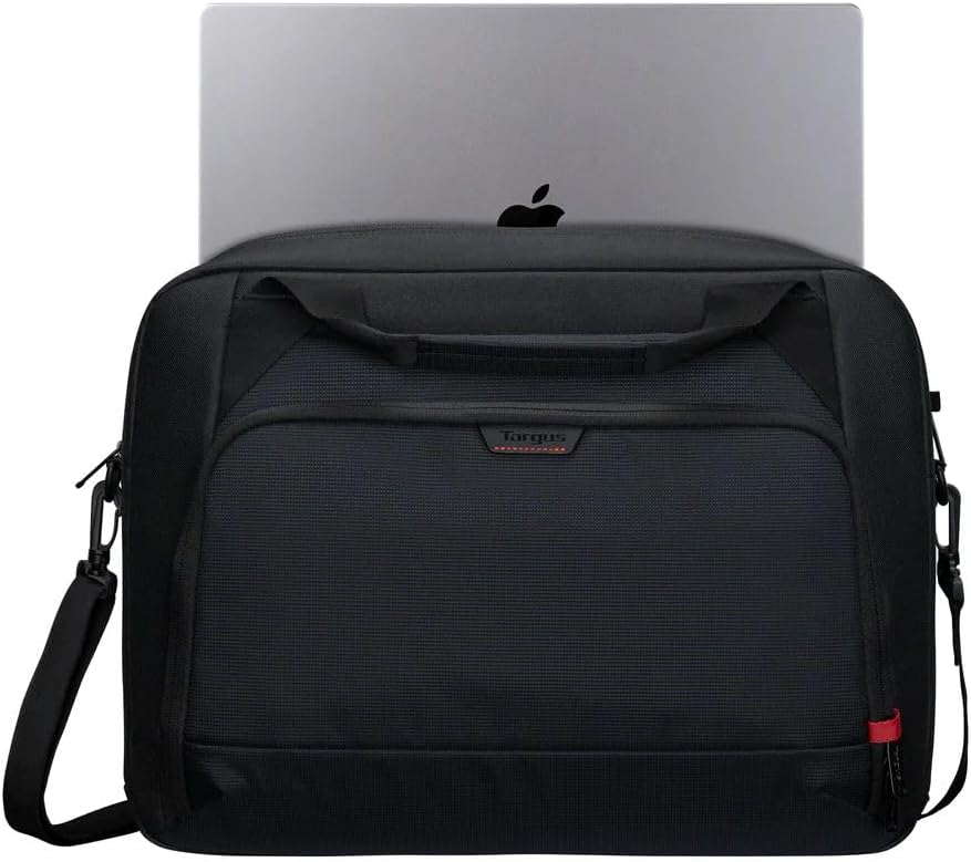 Targus Classic+ Clamshell - Notebook Carrying Case - 17`` - 18`` - Black, Red