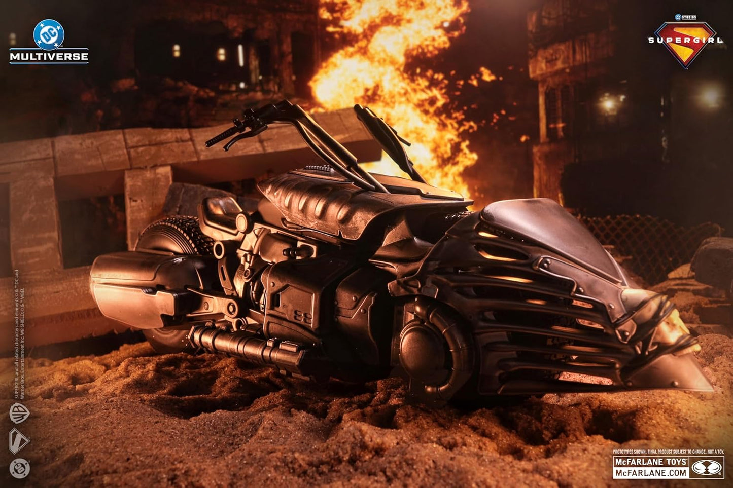 McFarlane DC Multiverse Lobo's Spacehog (Supergirl Movie) Vehicle Toys