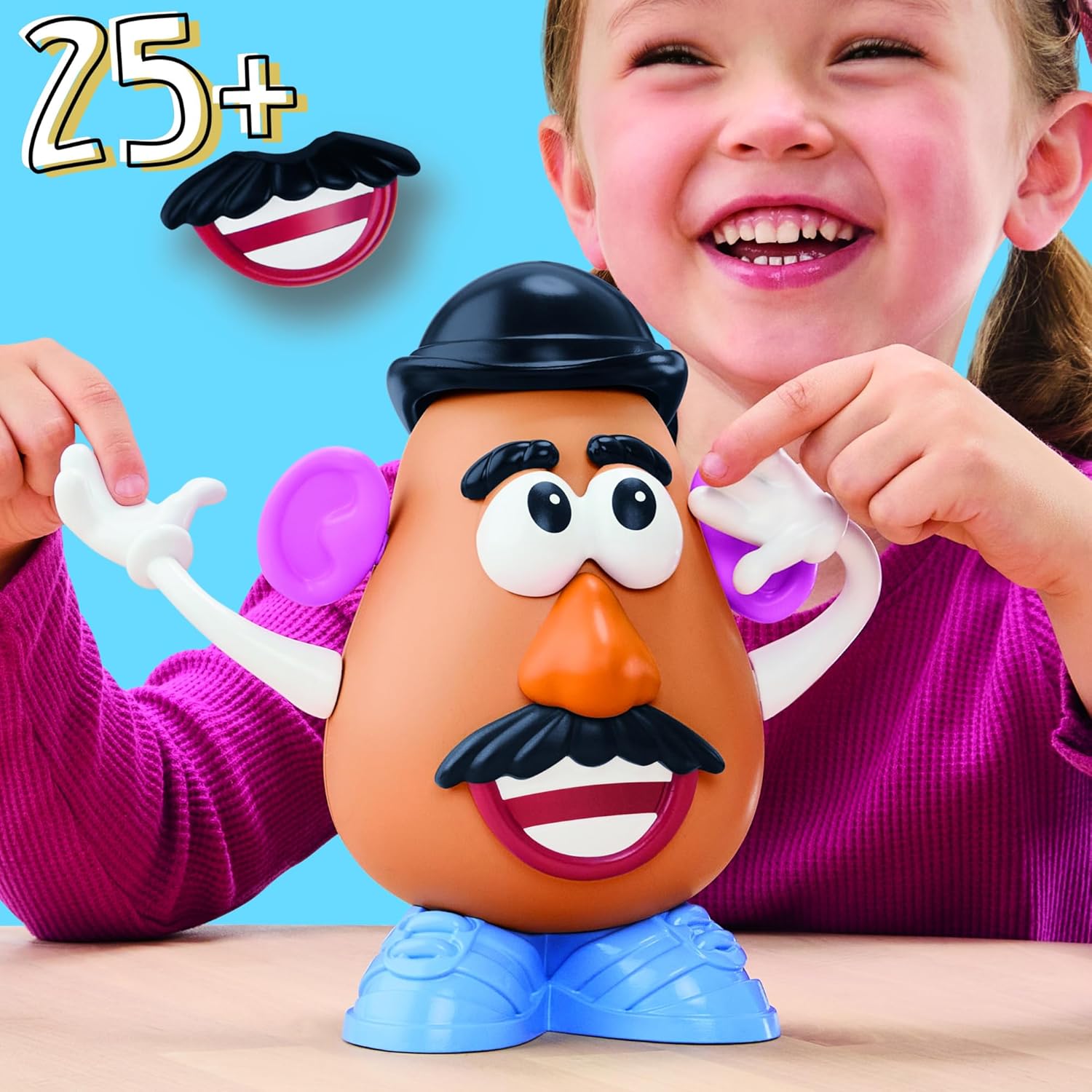 Potato Head Disney Pixar Toy Story 5 Talkin' Mr with 25+ Sounds and Phrases, Preschool Toys for Children Aged 2+
