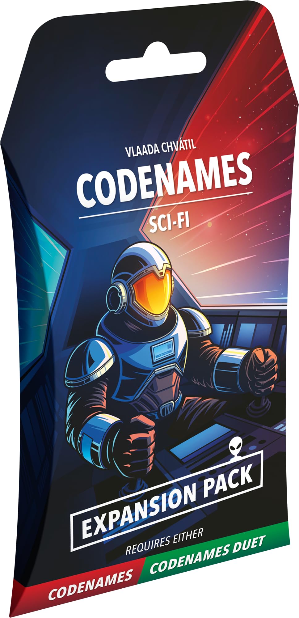 Codenames: Sci-Fi Expansion Pack by Czech Games Edition, English, 10+ Years, 4-8+ Players