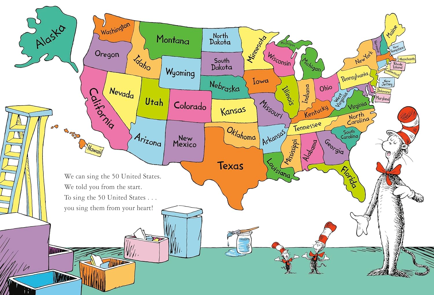 Sing the 50 United States! (Classic Seuss