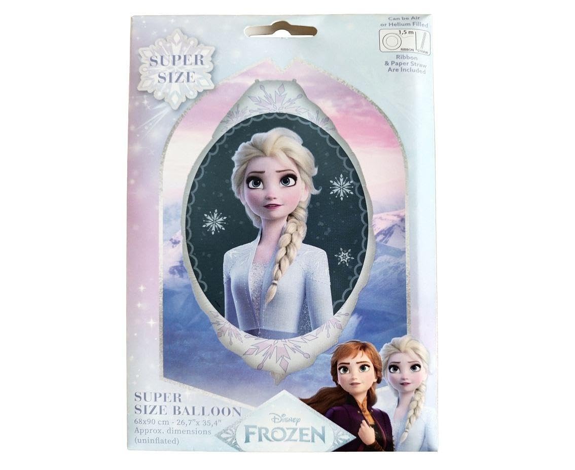 Folieballon 90x68cm Frozen Elsa