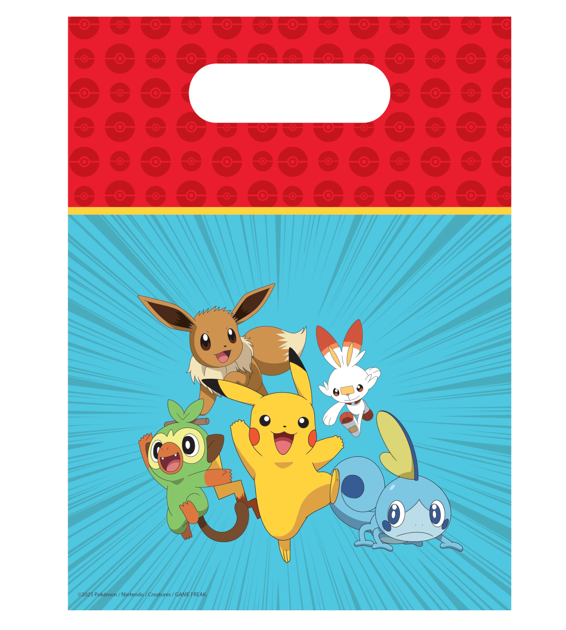 Uitdeelzakjes Pokemon - 6st.
