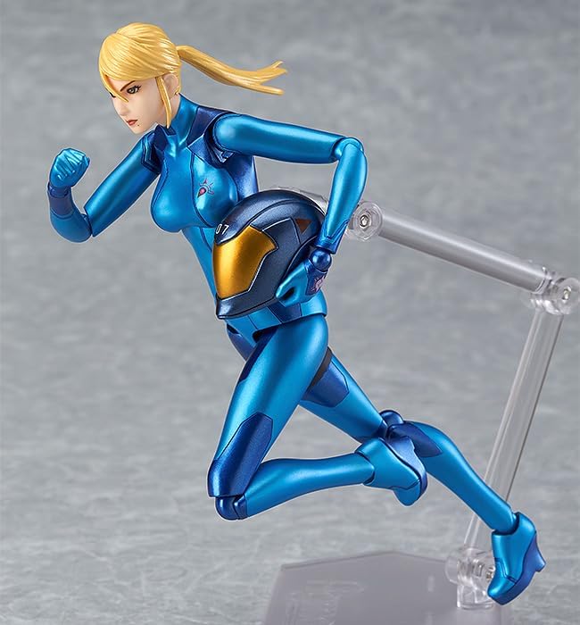 Good Smile Company figma Metroid Other M Samsung Alan Zero Suit Ver. Figura mobile Verniciata in plastica non strappata