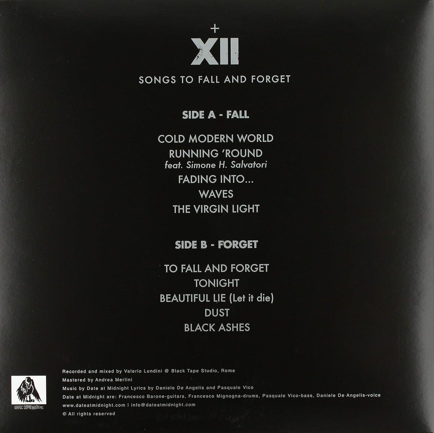 Songs To Fall And Forget