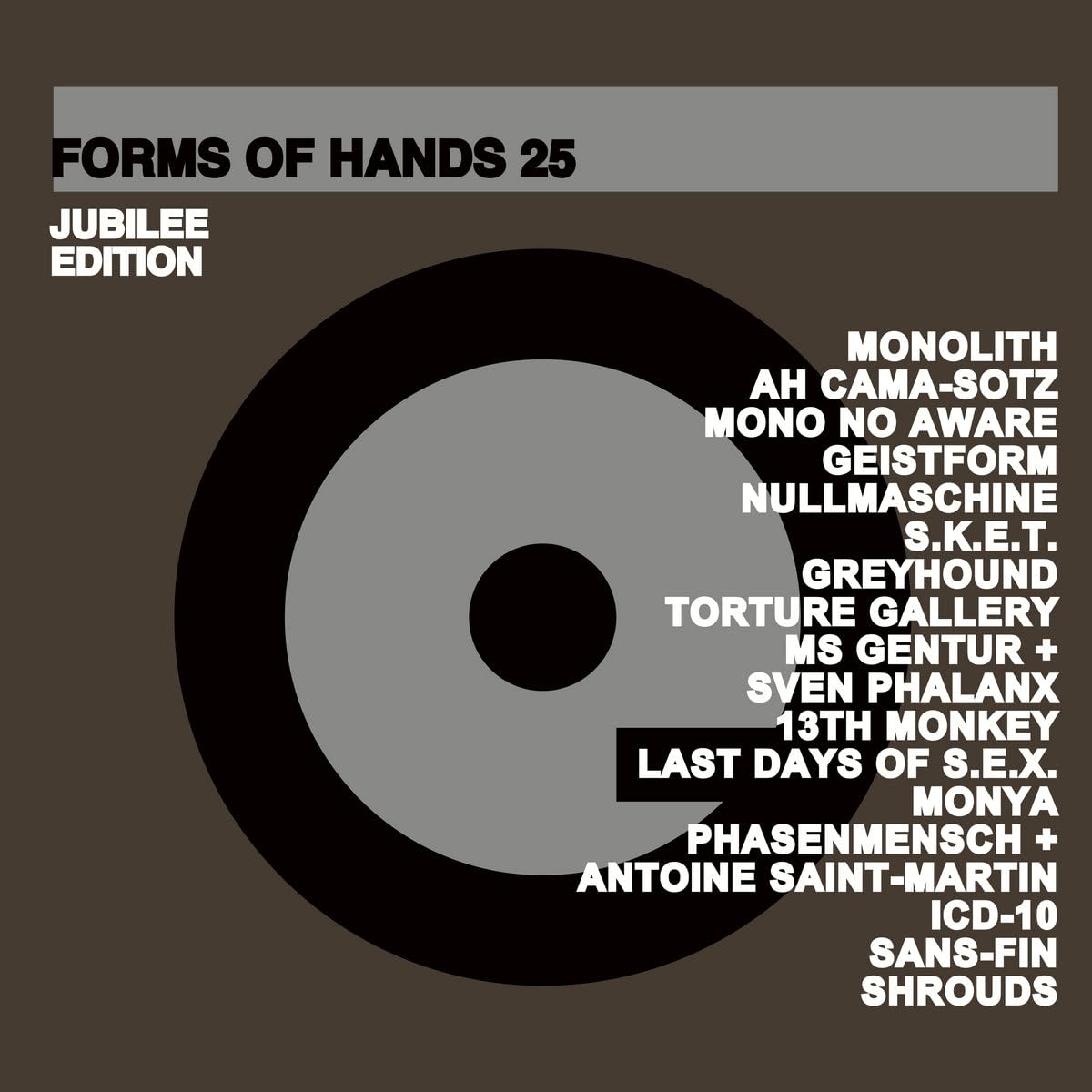 Forms Of Hands 25 - Jubilee Edition