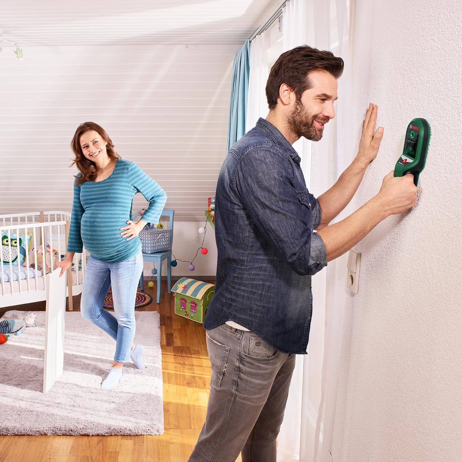 Bosch Universaldetect - Leiding Detector - Inclusief Batterijen