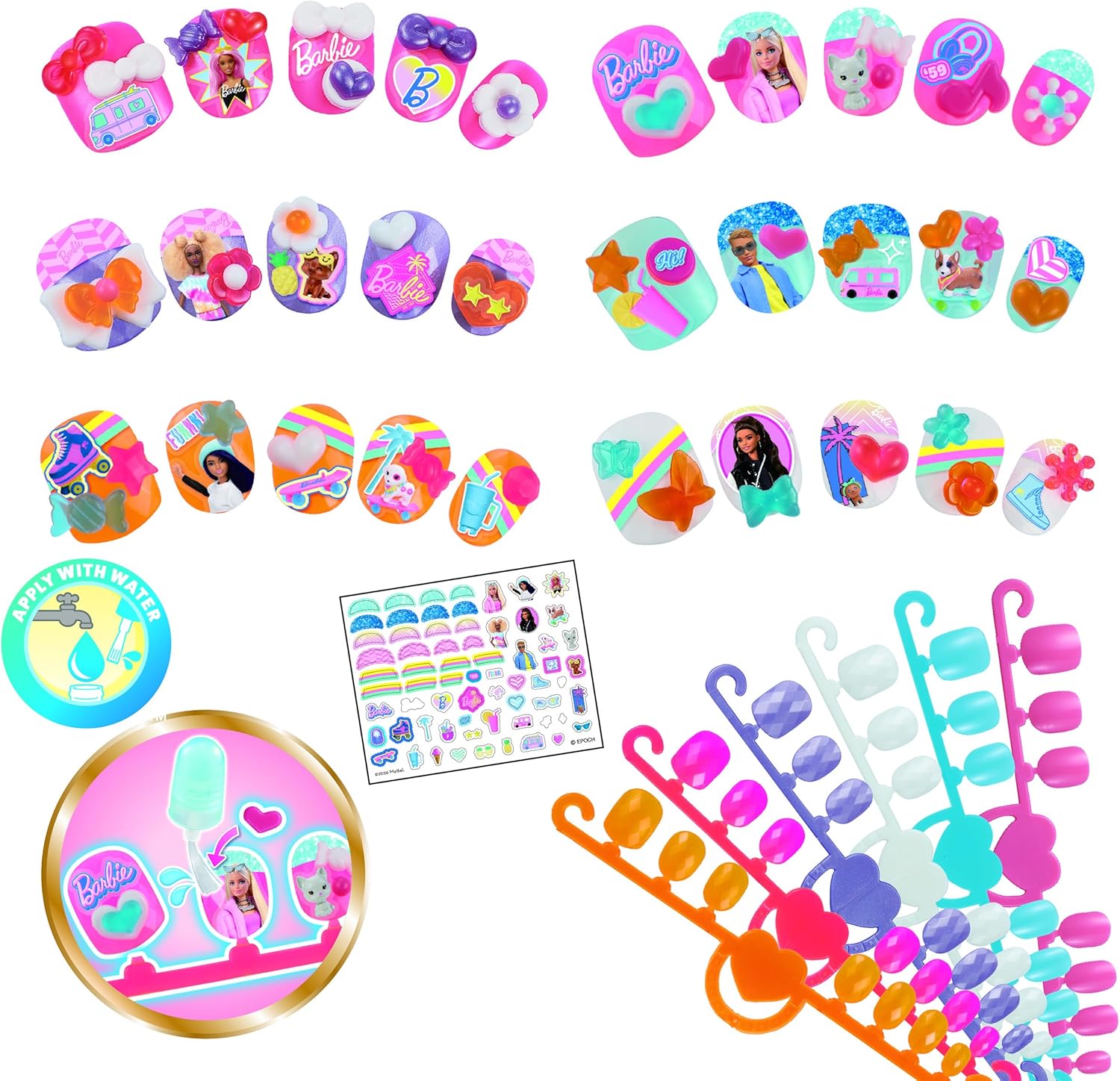 Aquabeads Nagelstudio Barbie Navullingsset