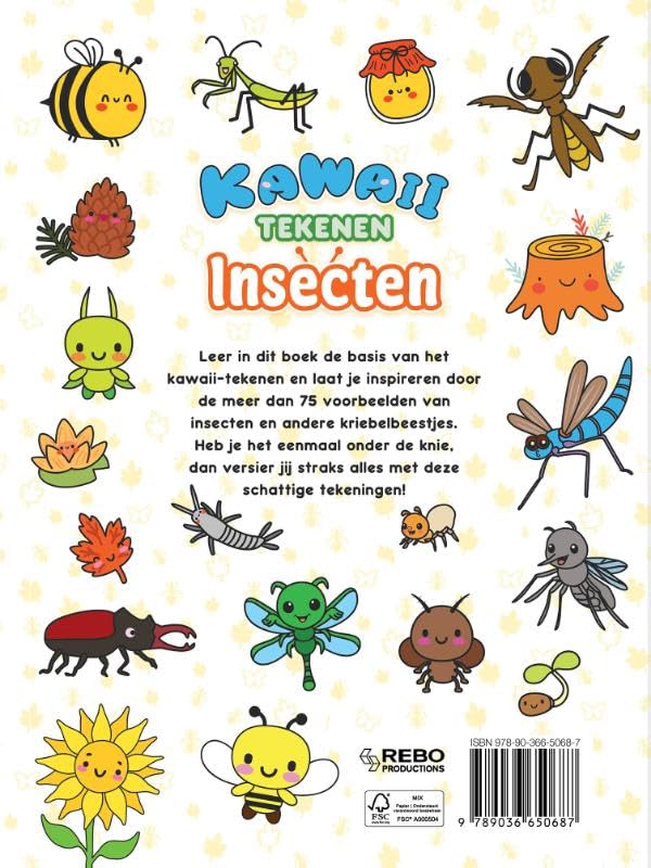Kawaii Tekenen - Insecten