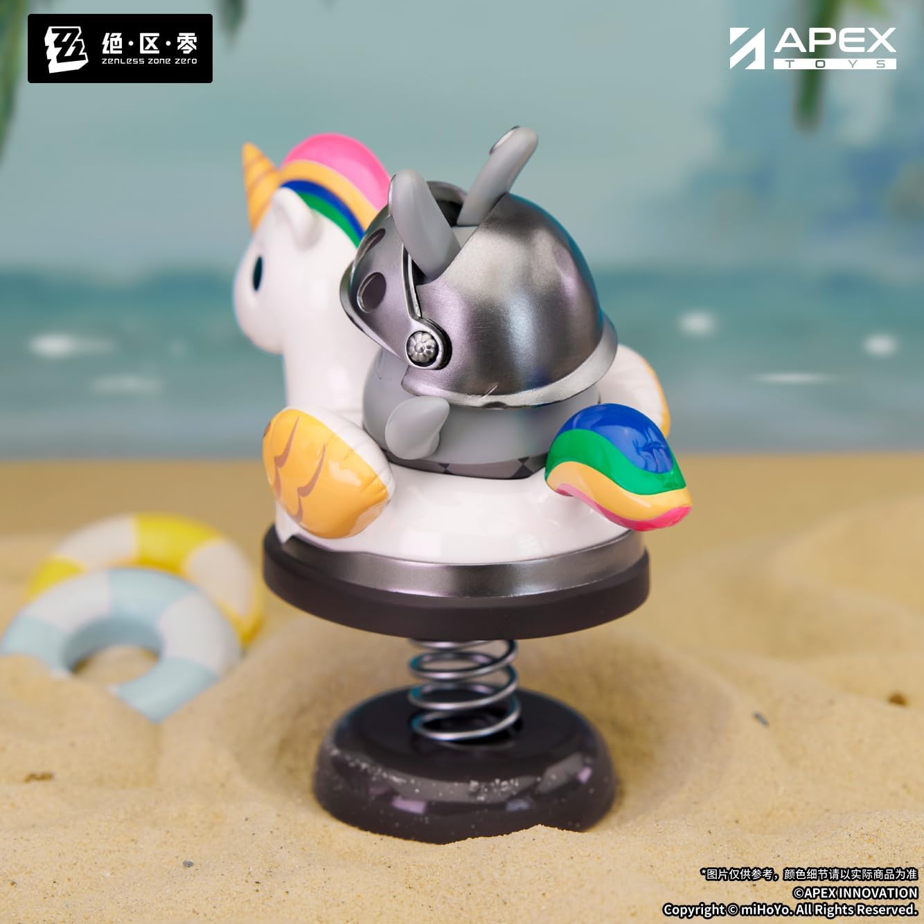 Zenless Zone Zero Pvc Statue Happy Shake Knightboo 9 Cm