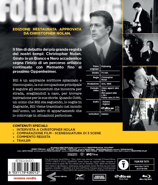Blu-Ray Following