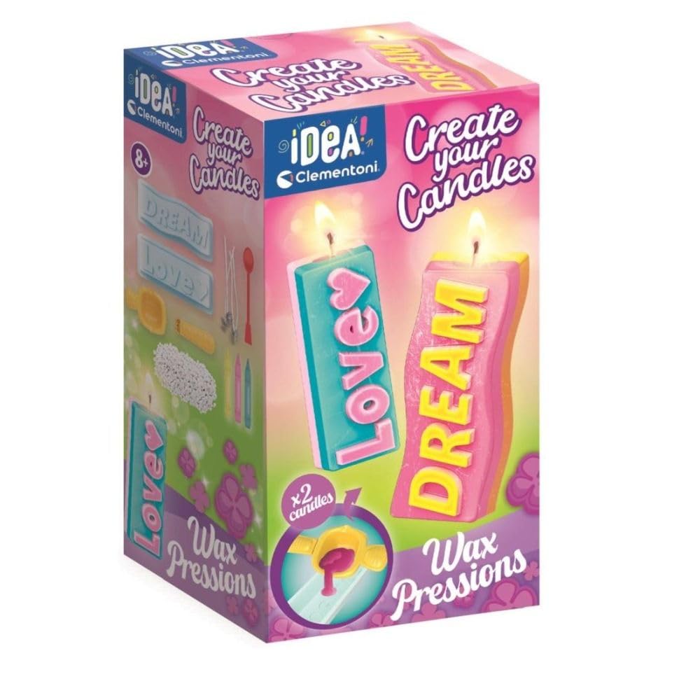 Clementoni: Idea - Create Your Candles - Messages Style