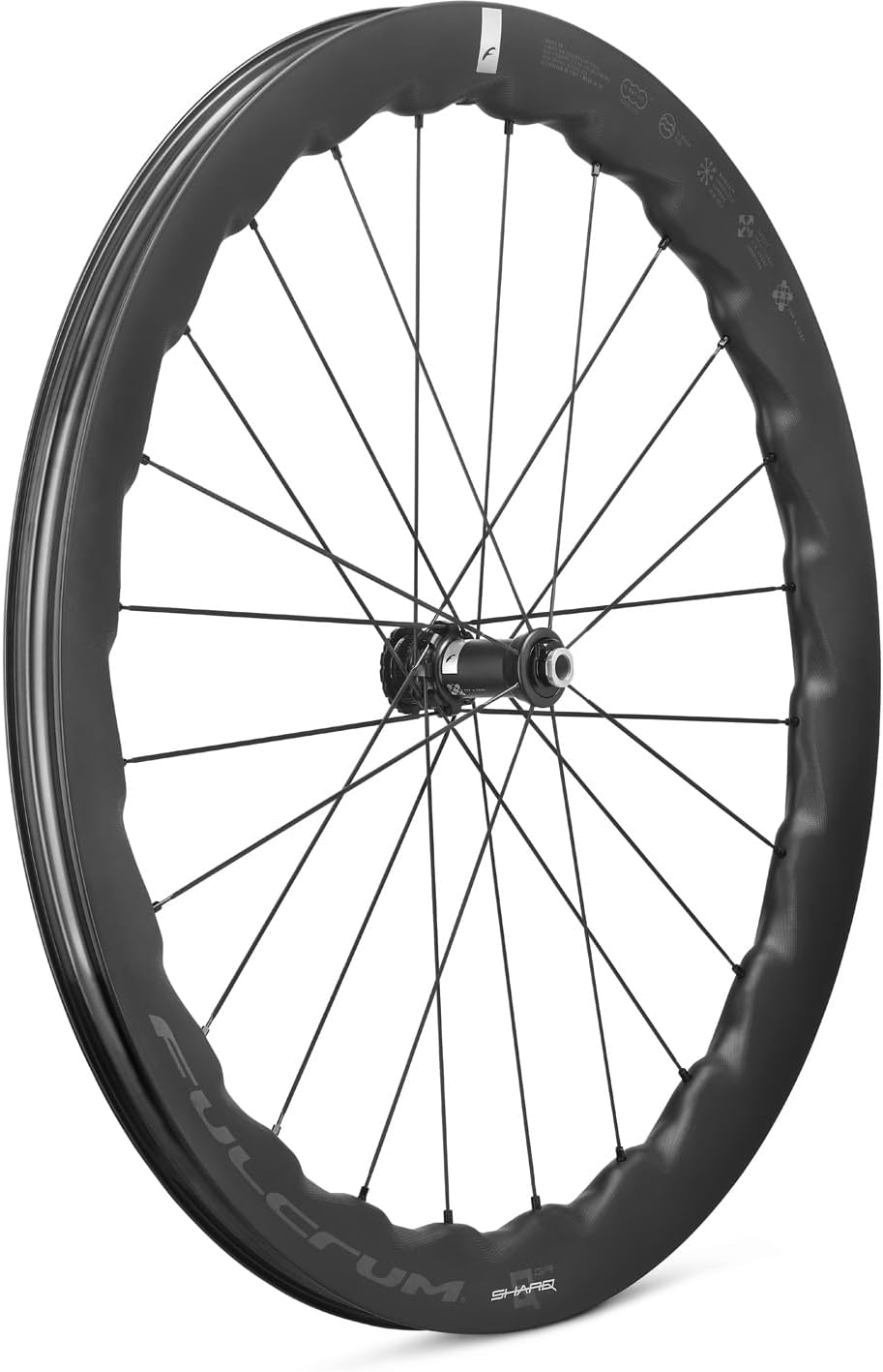 Fulcrum Sharq GR C30 Gravel Race Carbon Wheels, 28 Inch, Profile 47/52 mm, Disc Brake AFS, 2-Way Fit, SRAM XDR