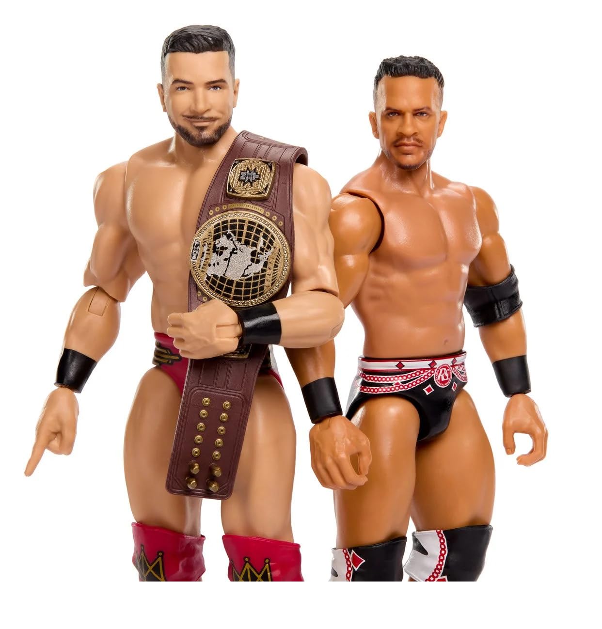 WWE Main Event Showdown Ethan Paige vs Ricky Saints, Series #27 Action Figures 2-Pack with Accessory, 6-inch