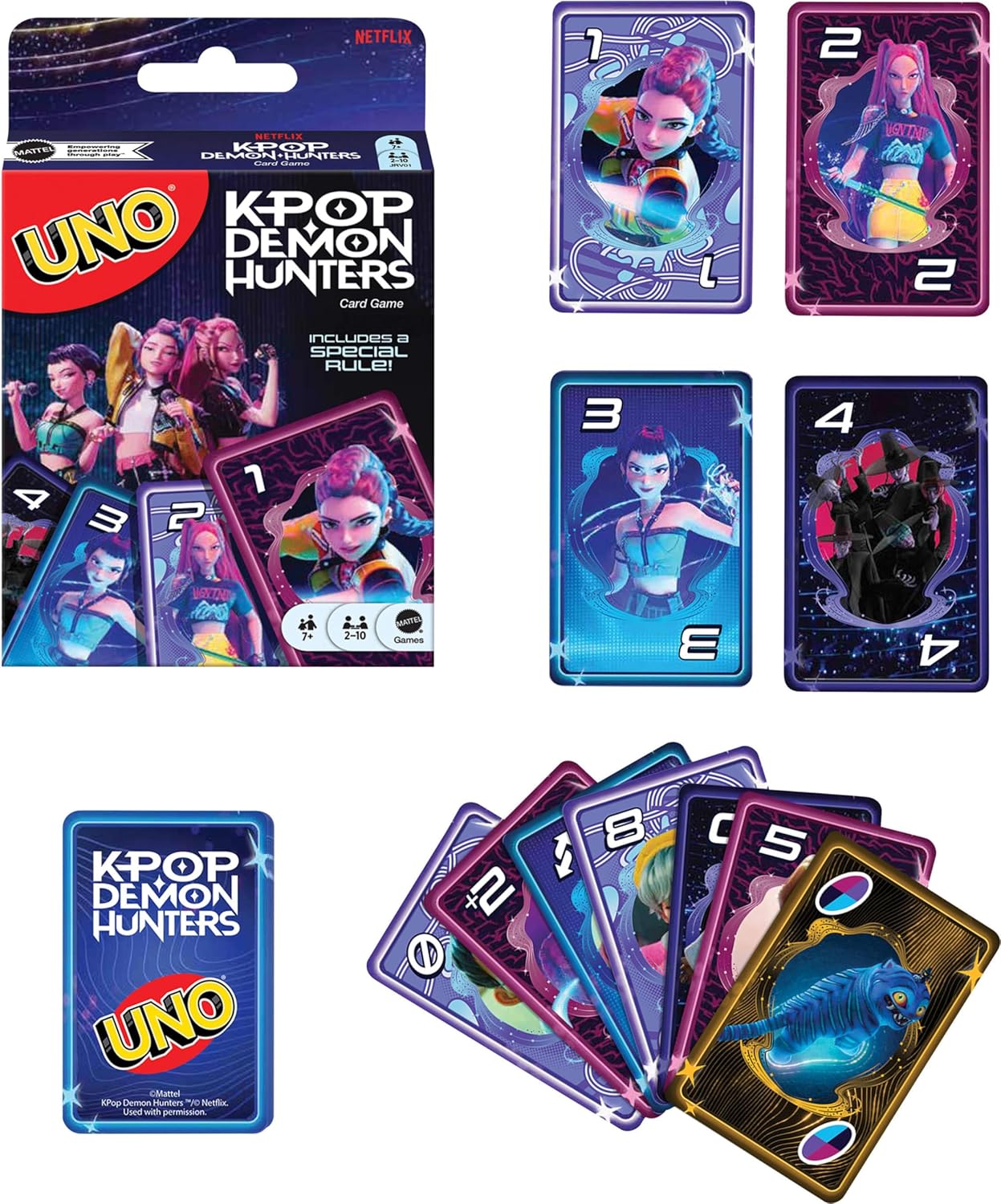 UNO Licensed Rosebay (Rap) 7Y+ Card Games