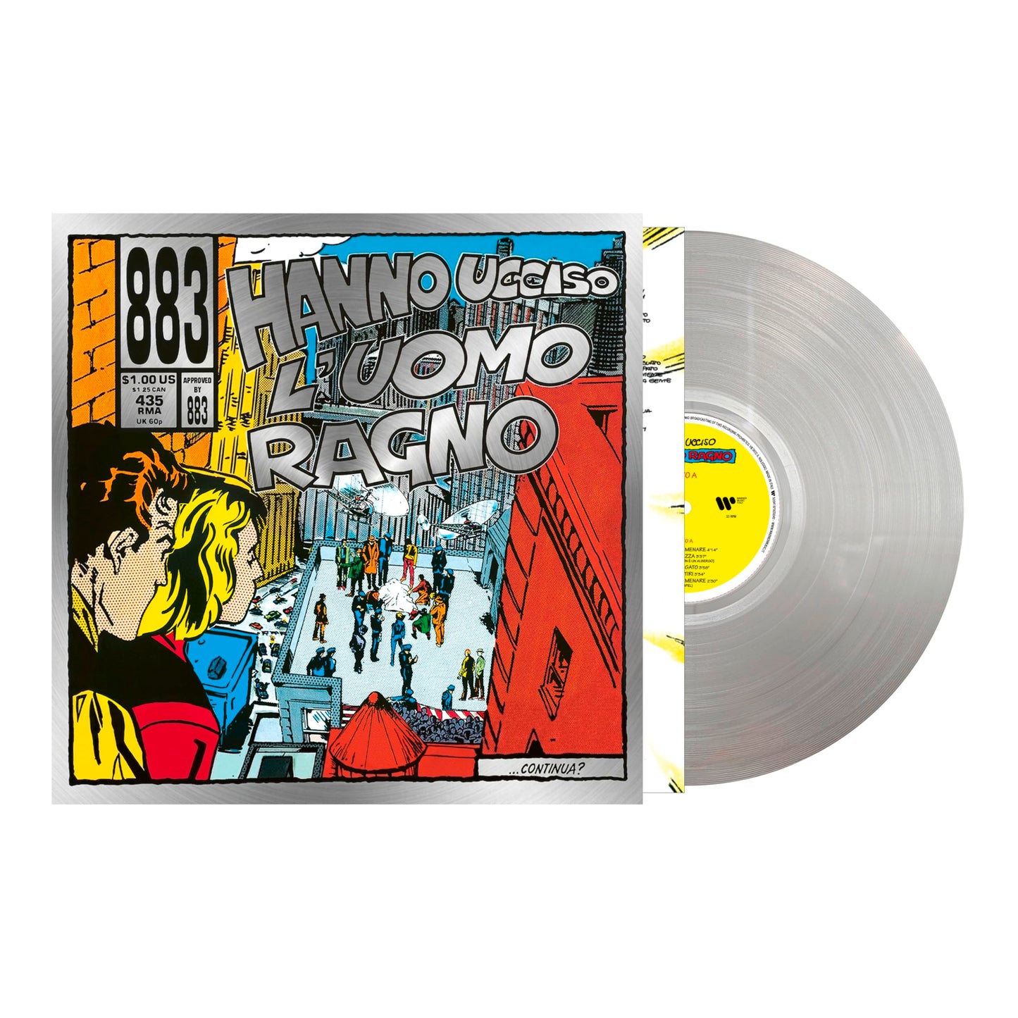 Hanno Ucciso L'uomo Ragno Vinile Cristallo Limitato Con Copertina Metallizzata