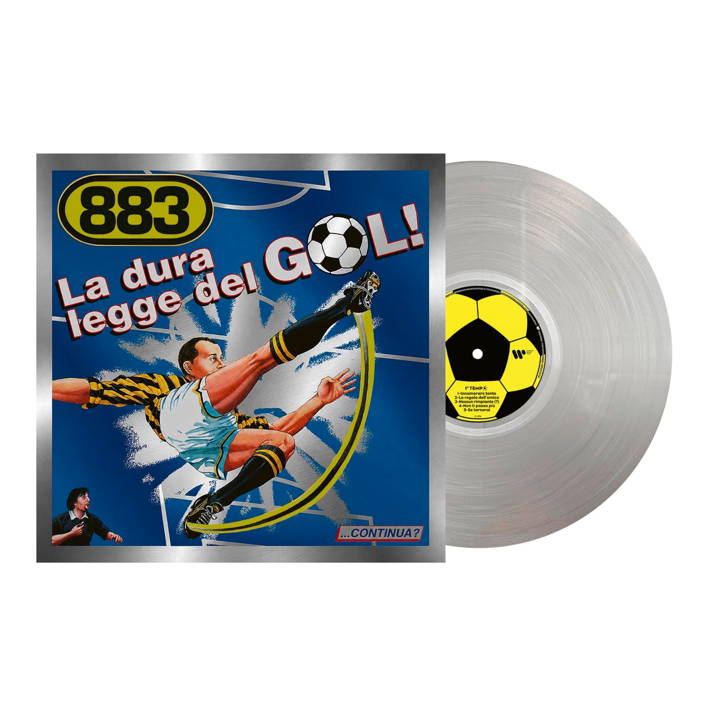La Dura Legge Del Gol Vinile Cristallo Limitato Con Copertina Metallizzata