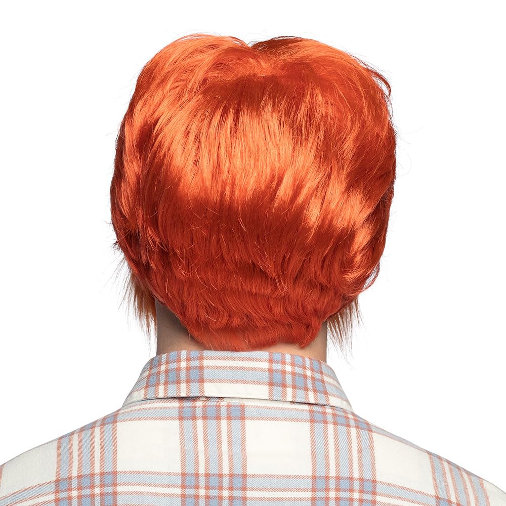 Pruik Dude oranje