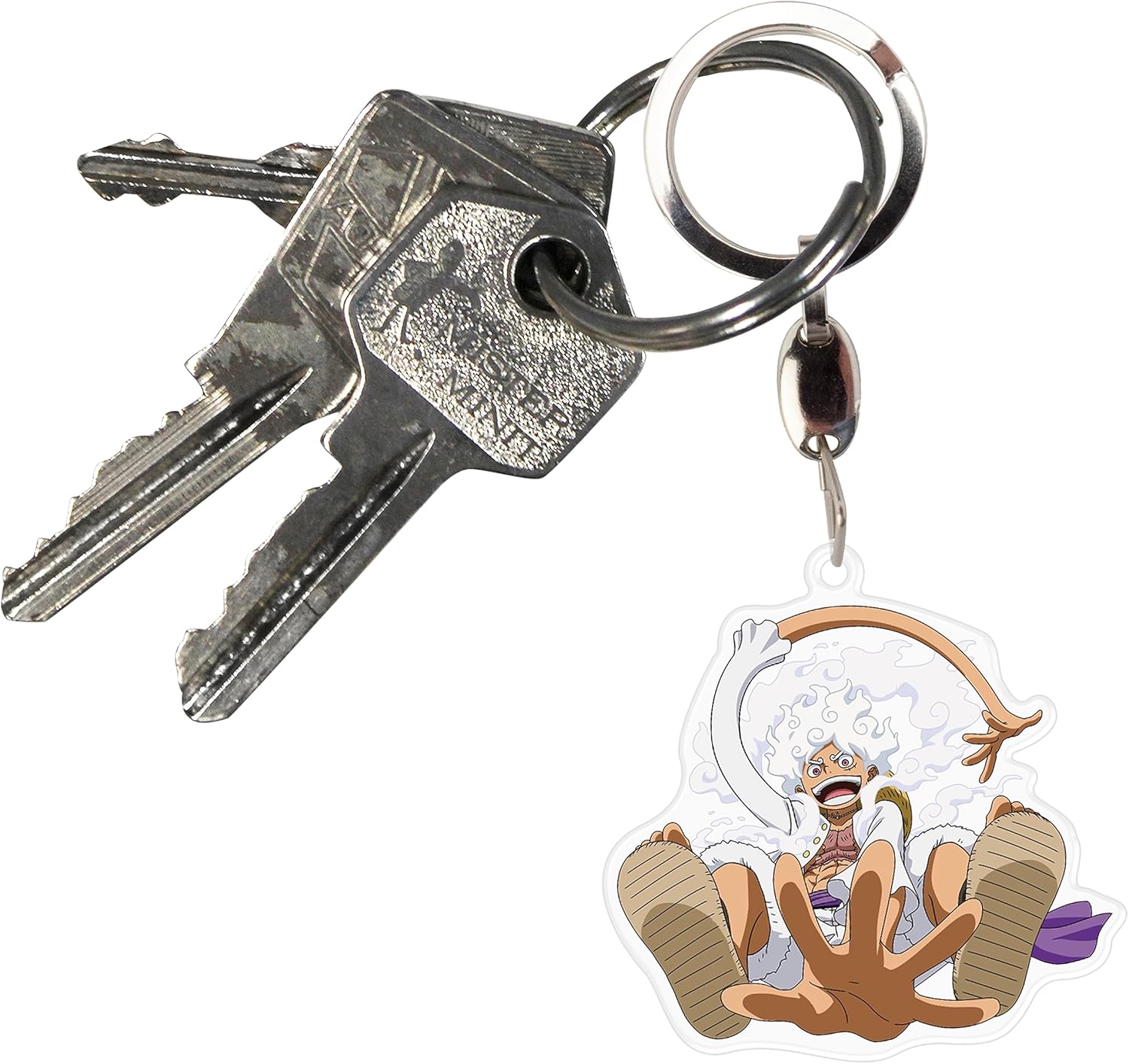 ABYSTYLE One Piece Gear 5th Acrylic Keyring, Pink