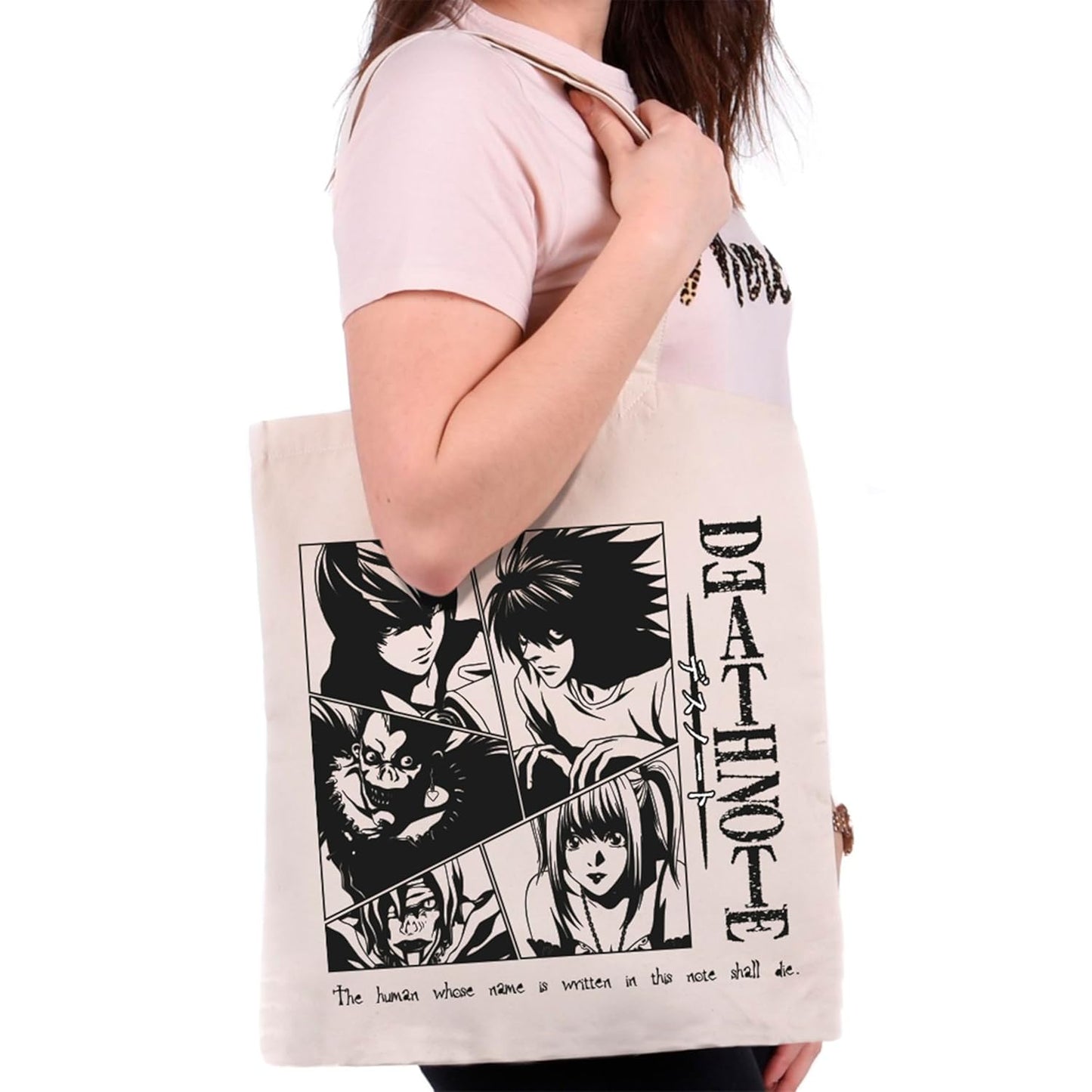 ABYSTYLE - DEATH NOTE Tote Bag Characters