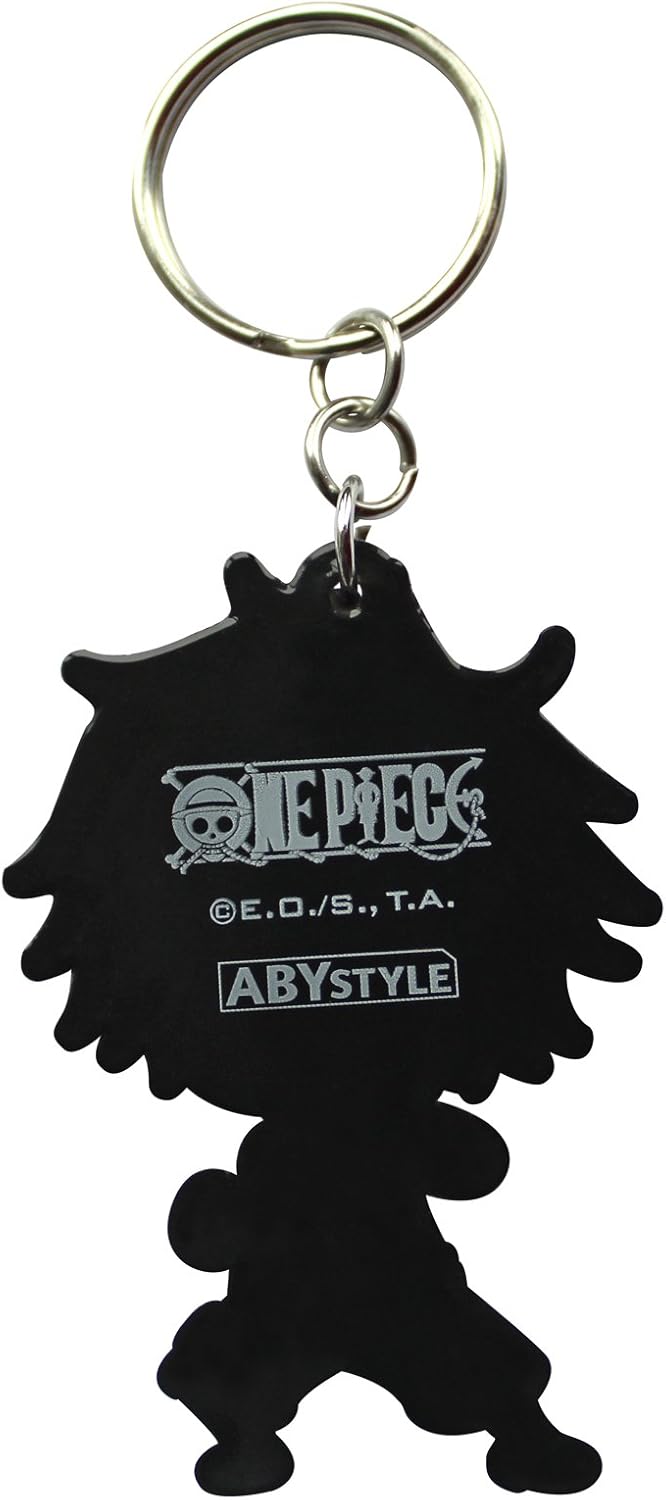 ABYstyle - ONE PIECE - PVC Keychain "Ace SD"