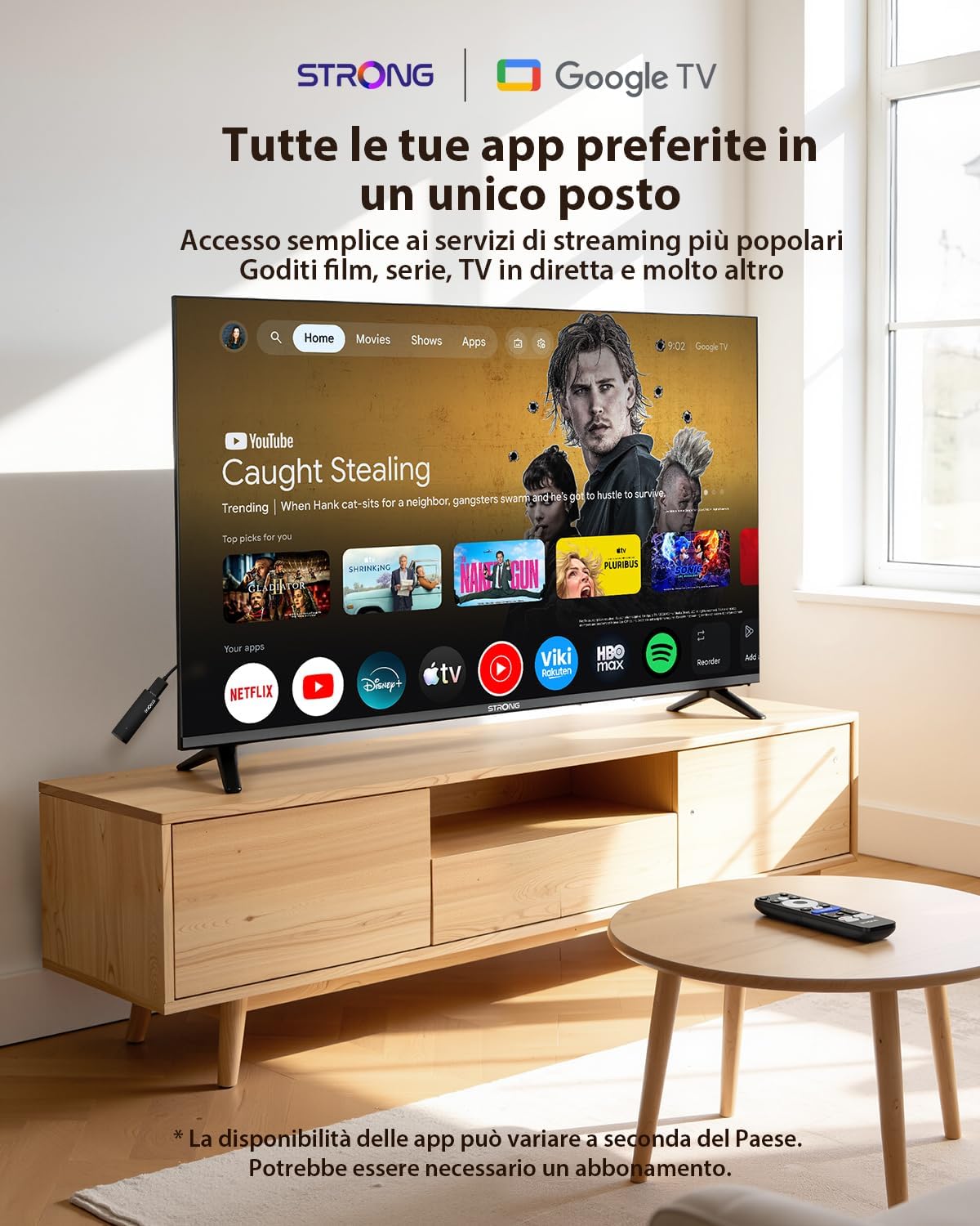 Google Tv Dongle 4K Una